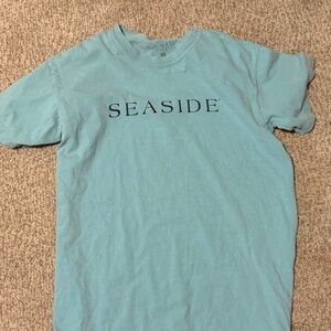 seaside blue t-shirt